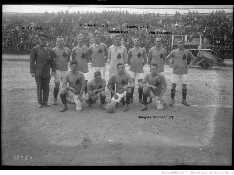 Canadian team photograph